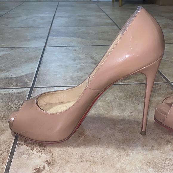 very prive 120 patent nude Christian Louboutin - Picture 3 of 11